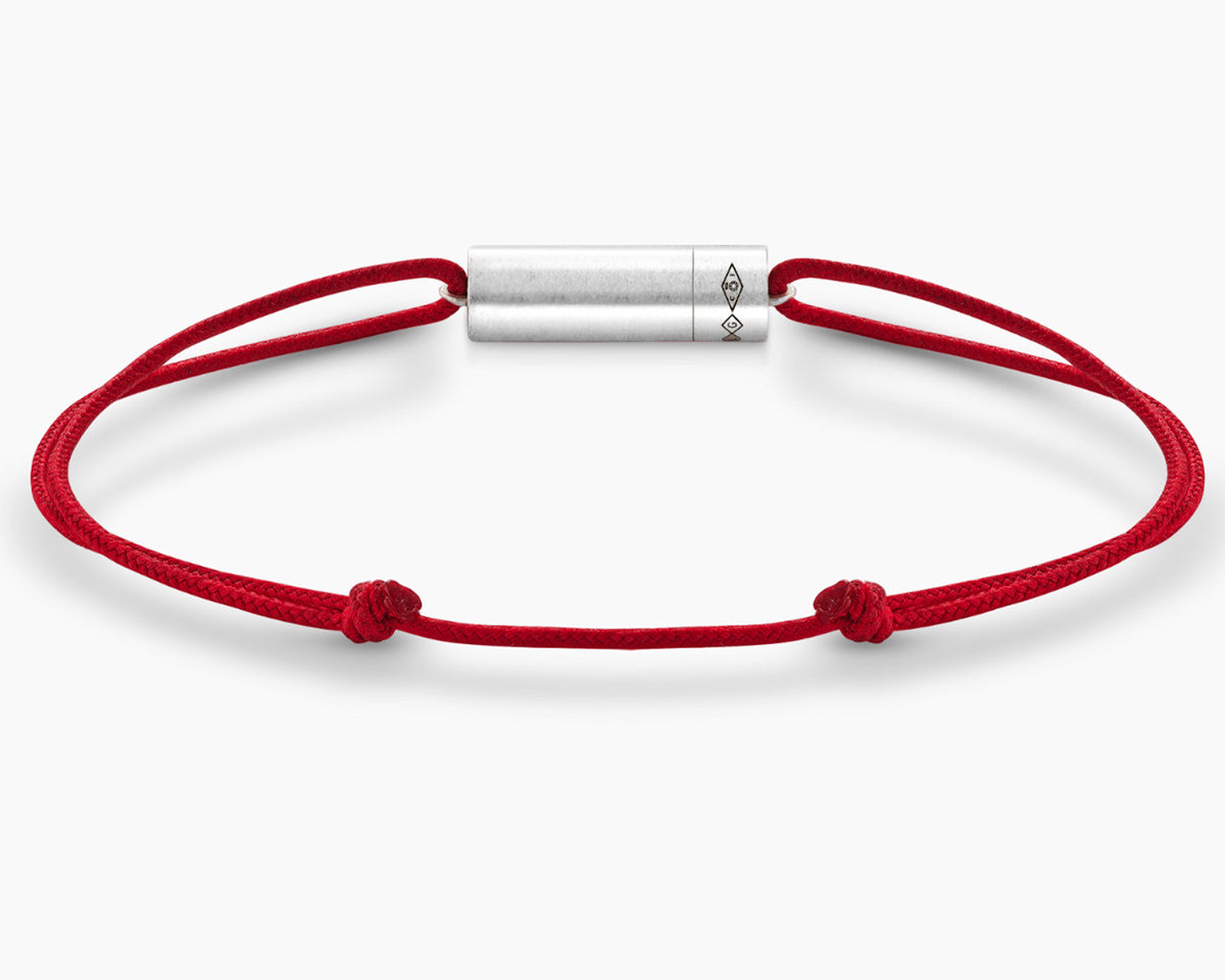 red câble bracelet le 5g | 925 sterling silver brushed – le gramme