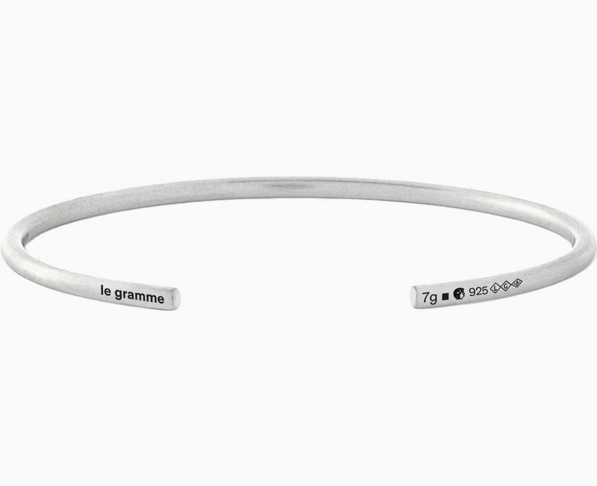 LE GRAMME 7g シルバー925バングル bangle bracelet le 7g – le gramme