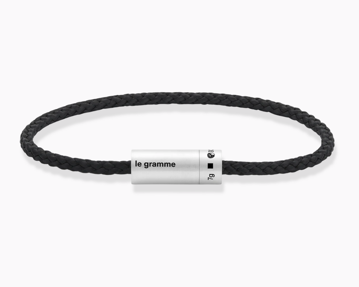 black nato cable bracelet le 7g – le gramme