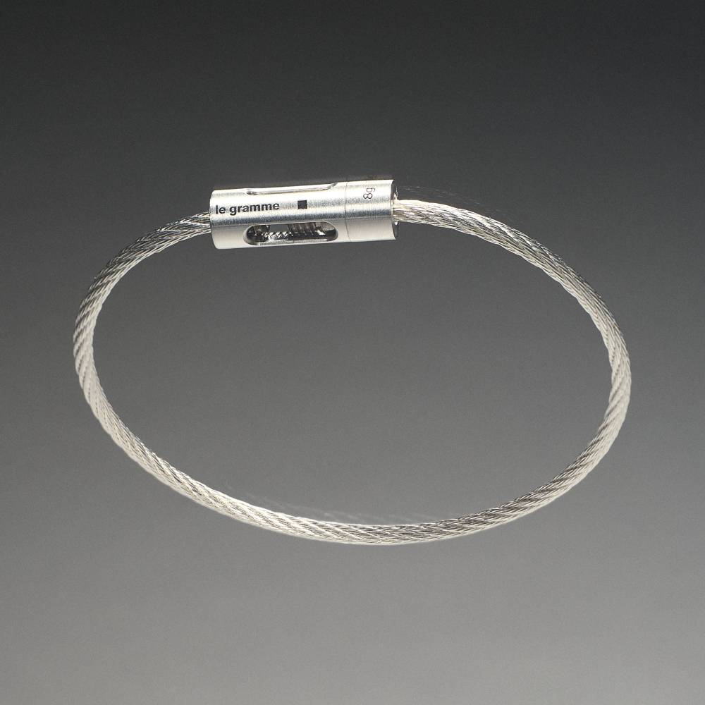 bracelet câble perforé 8g