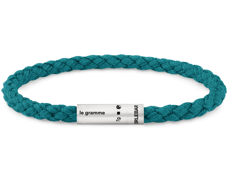 nato cable bracelet duck blue orlebar brown la 7g