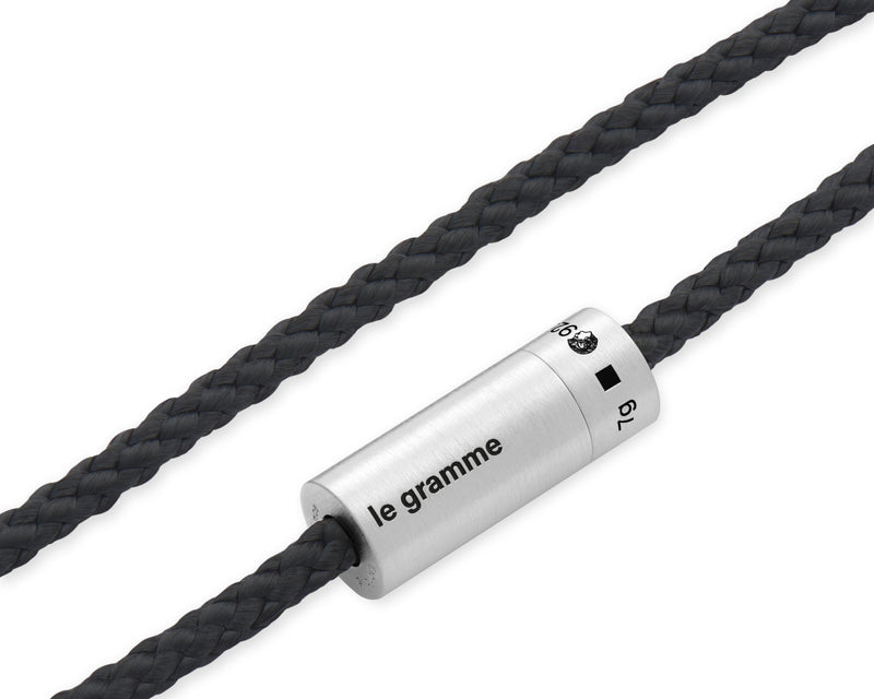 black nato cable bracelet le 7g