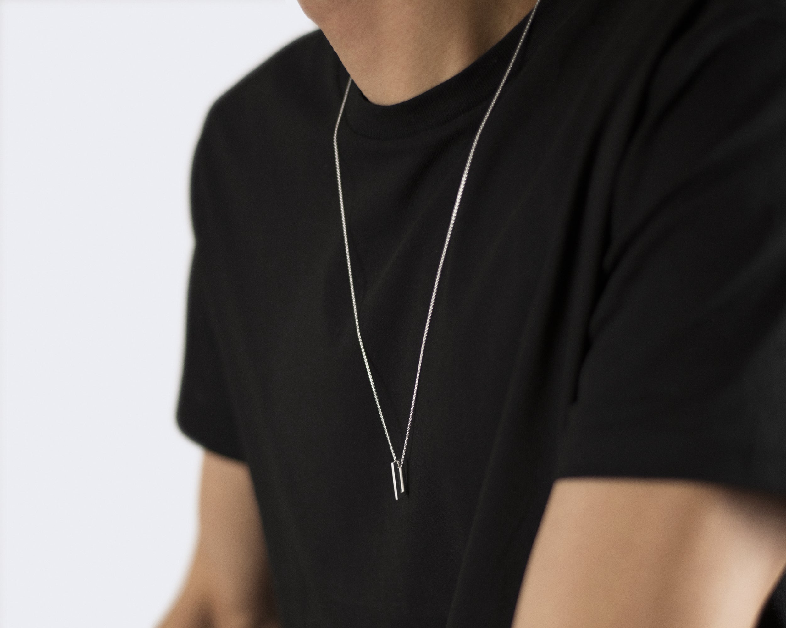 rectangle necklace le 1.5g