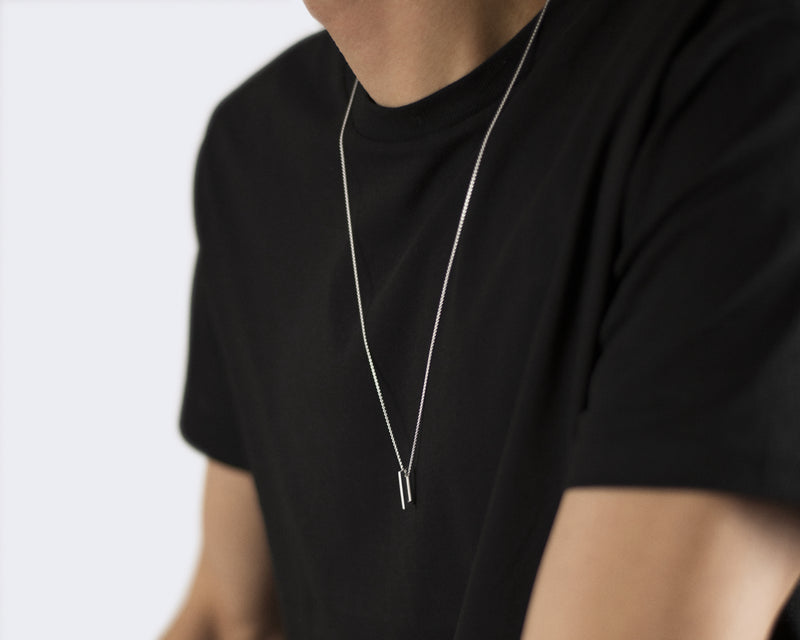 rectangle necklace le 1.5g