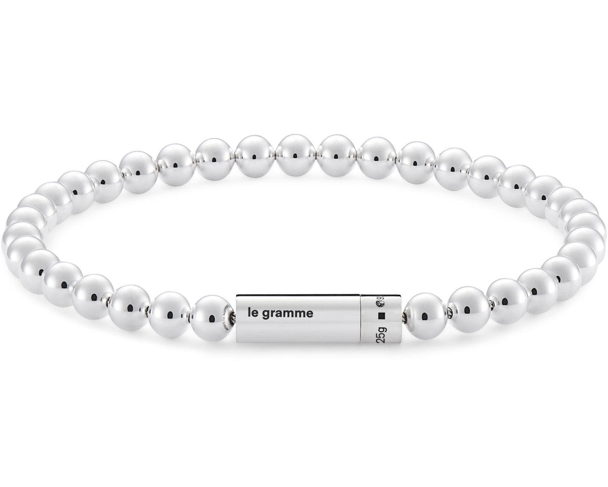 アクセサリー Le Gramme bracelet le beads le 25g bracelet le beads le 25g – le gramme
