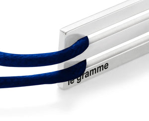 bracelet cordon bleu électrique perforé le 2,5g