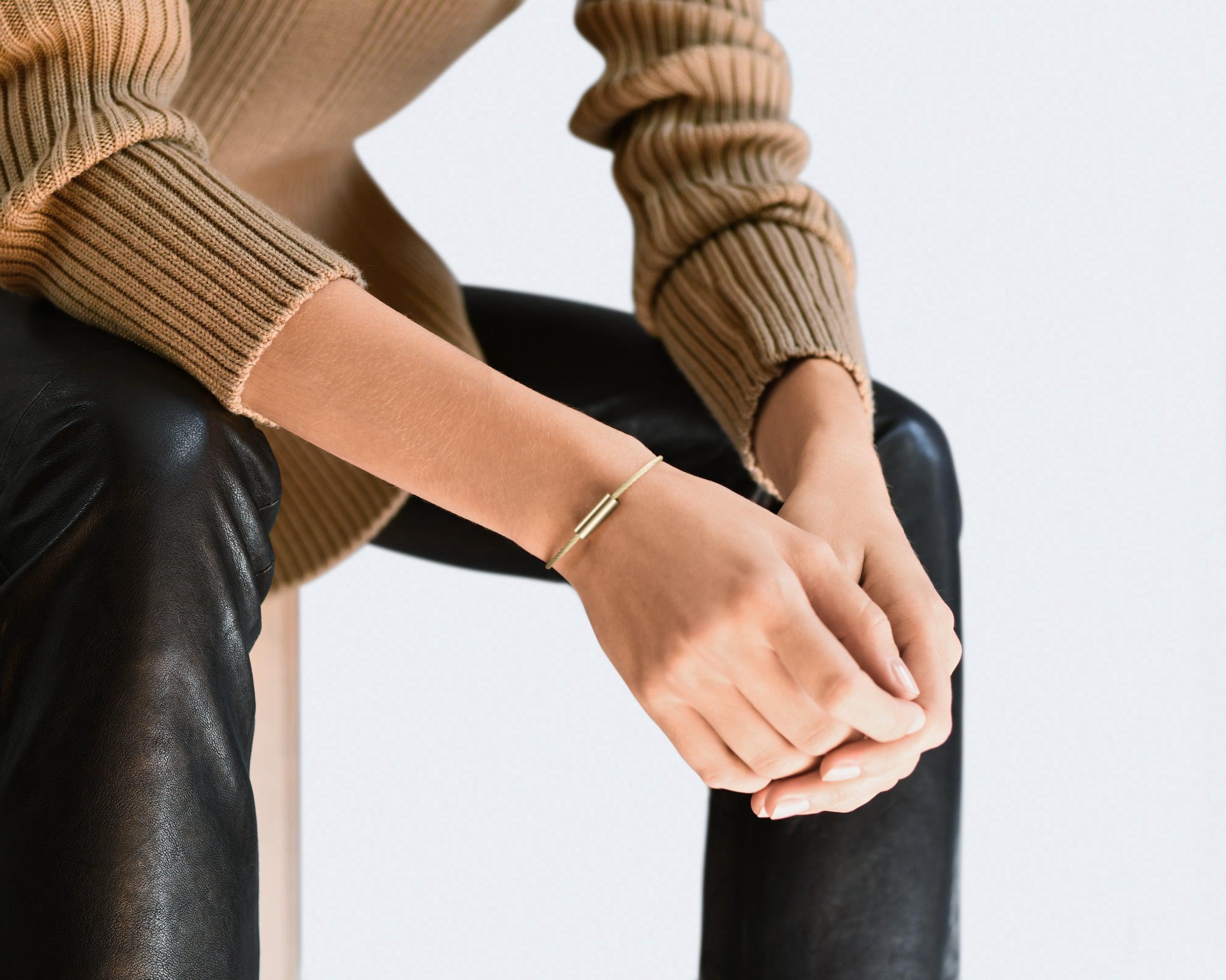 bracelet câble le 11g