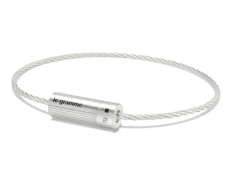 bracelet câble gravé le 7g
