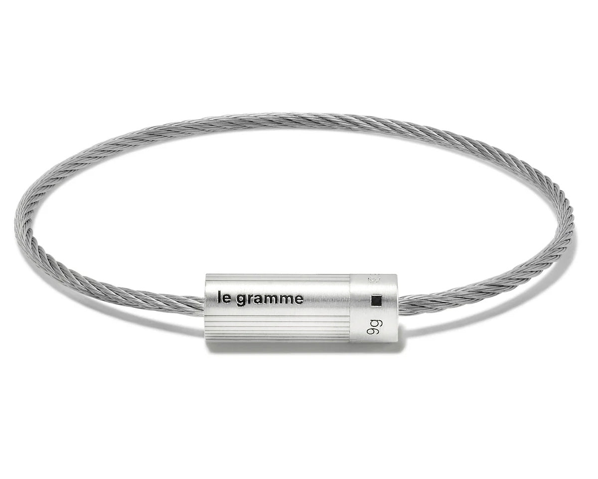 bracelet câble gravé le 9g