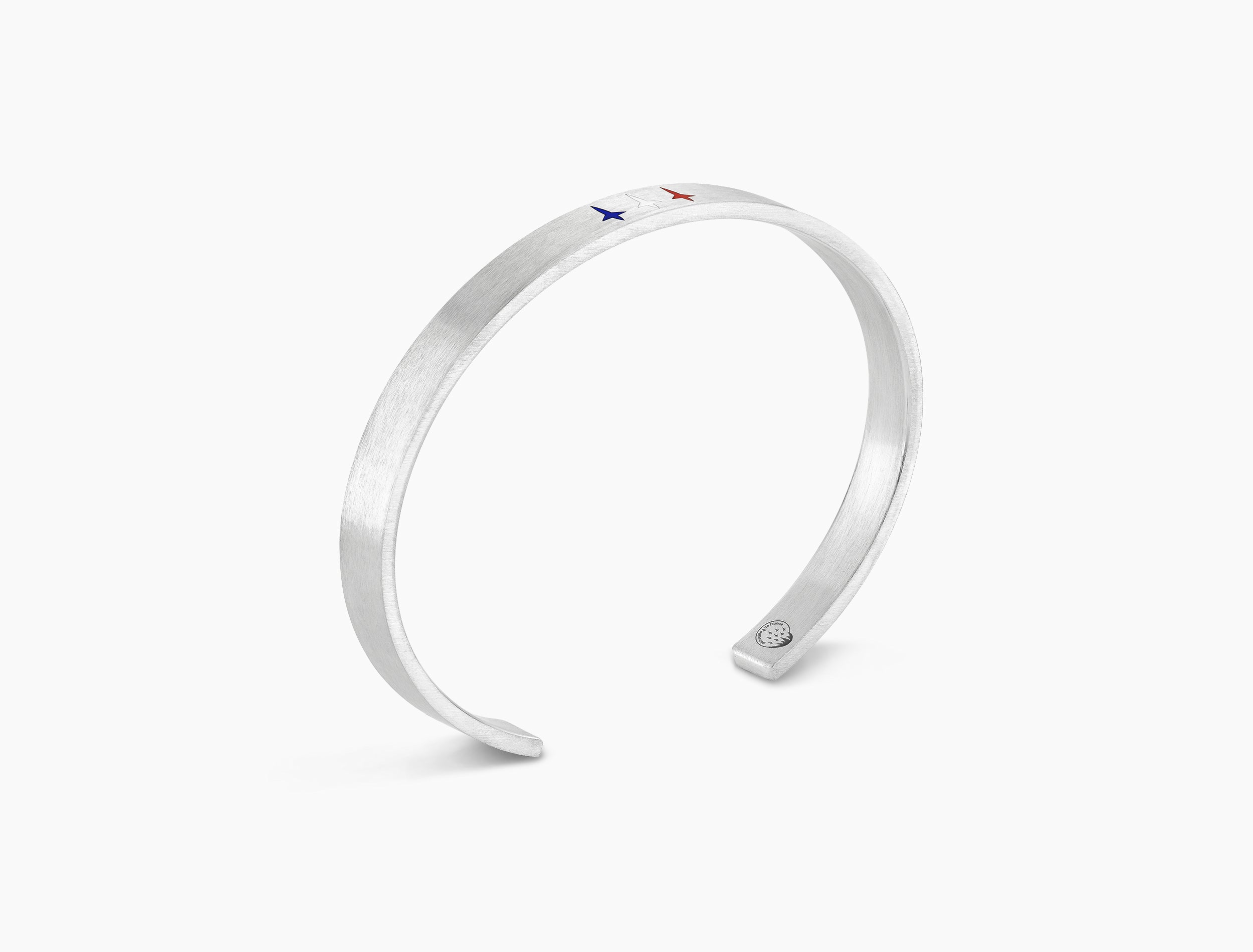 tricolor ribbon bracelet le 21g le gramme x la Patrouille de France 