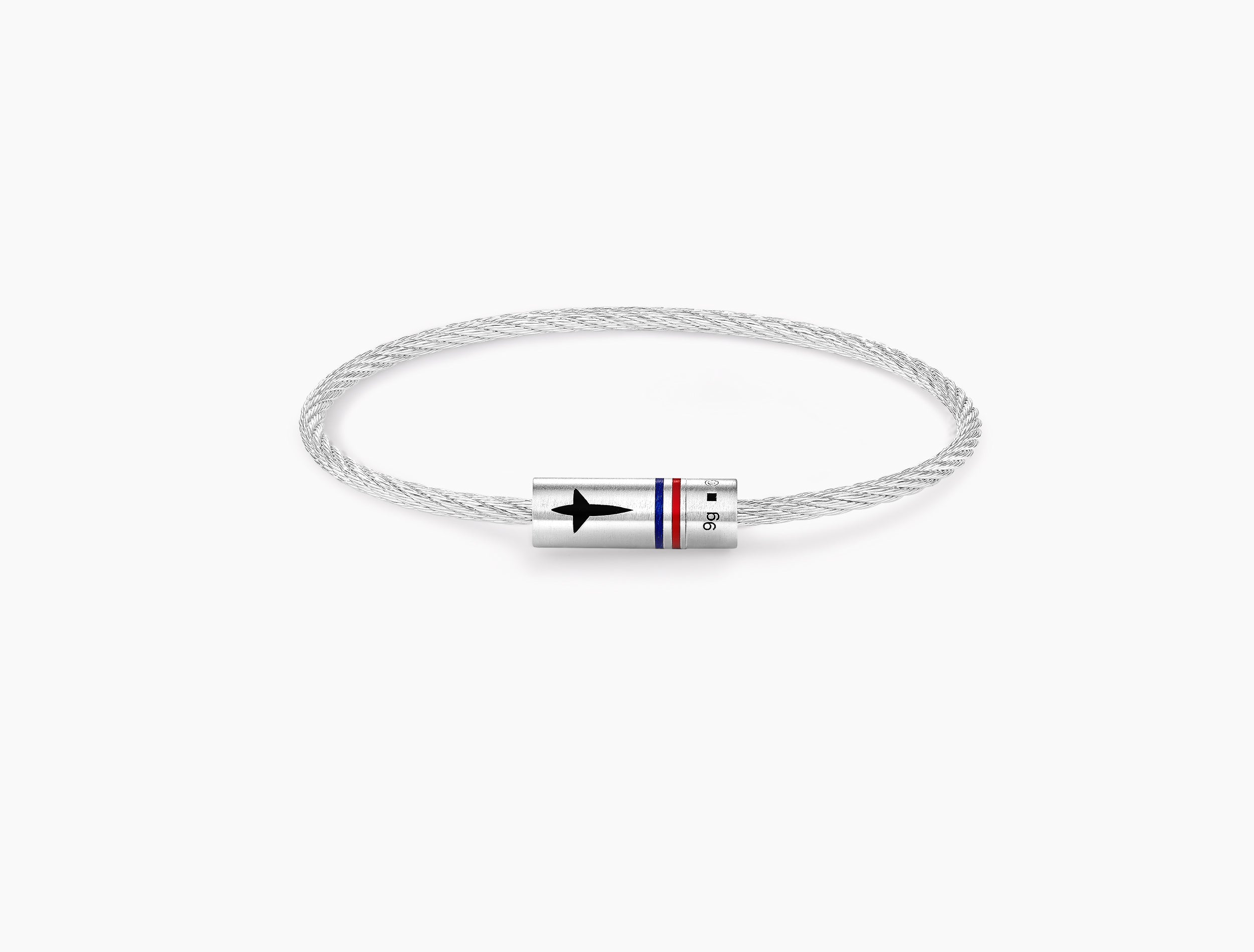 bracelet câble tricolore le 9g le gramme x La Patrouille de France