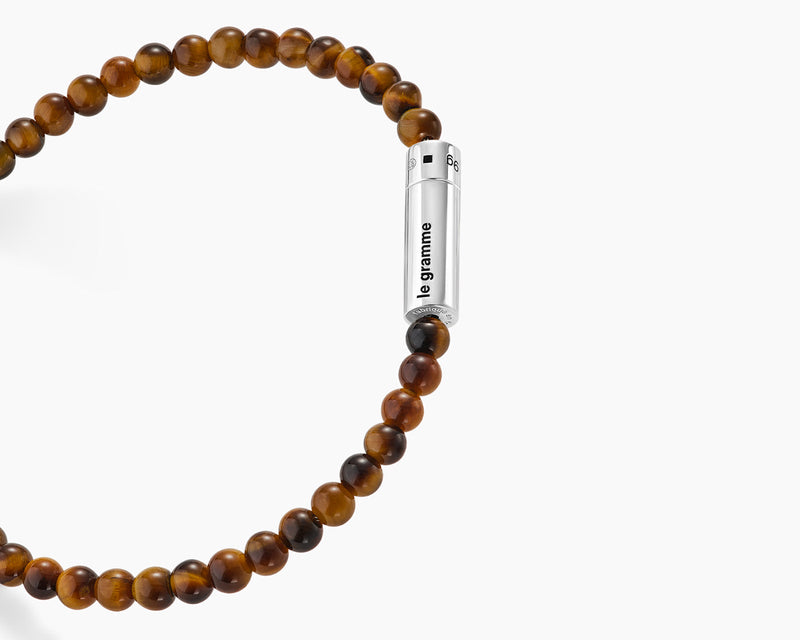 tiger's eye beads bracelet 9g