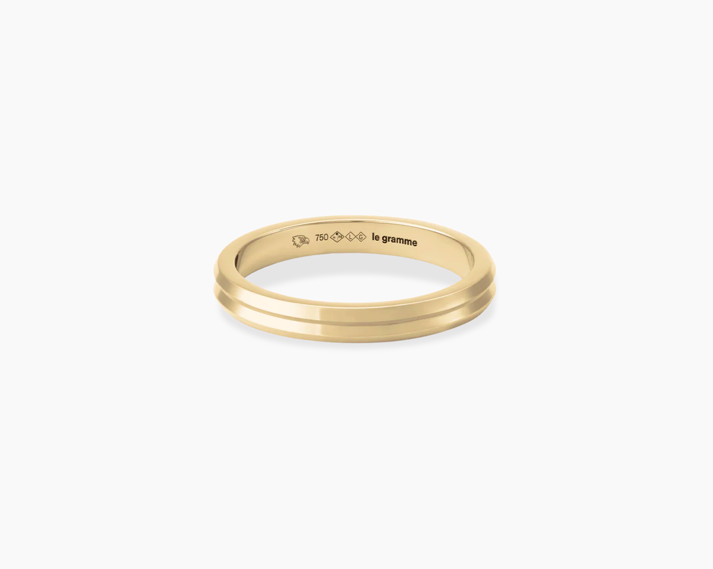 guilloche ribbon ring la 4g