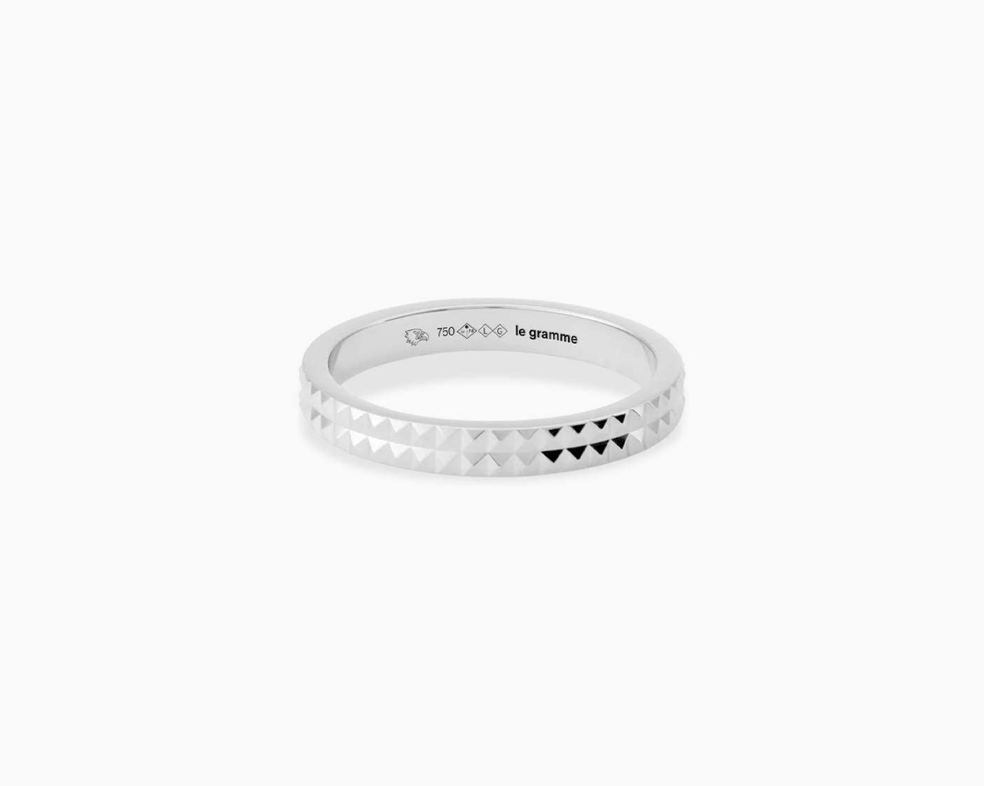 guilloche ribbon ring la 4g
