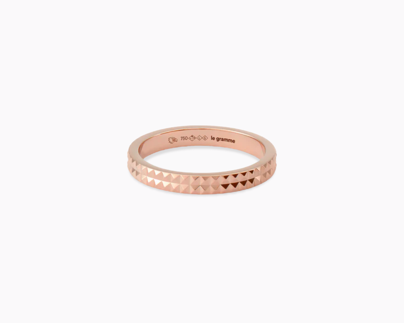 guilloche ribbon ring la 4g