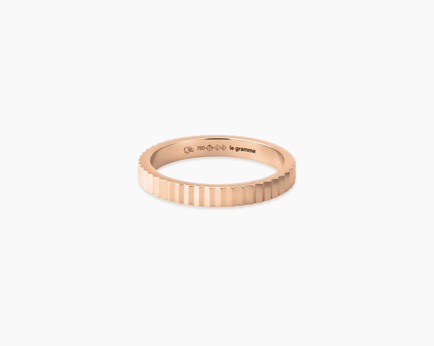 guilloche ribbon ring la 4g