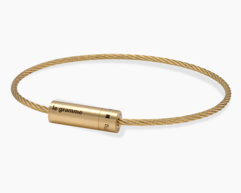 cable bracelet le 11g