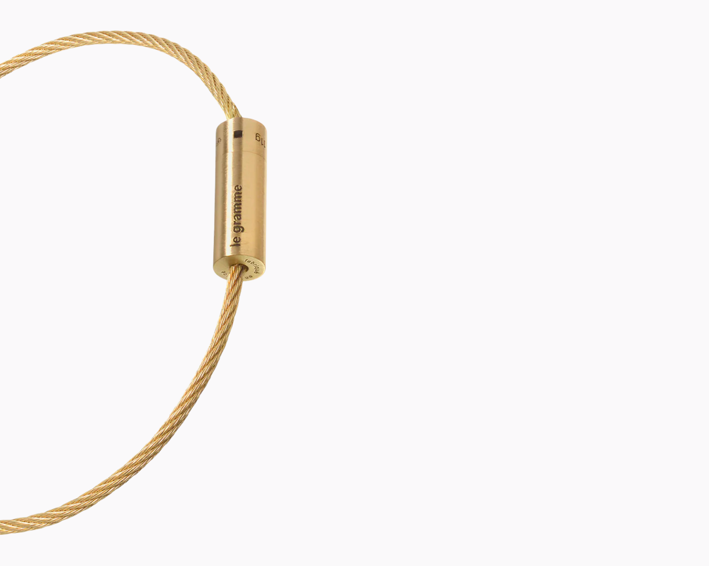 cable bracelet le 11g