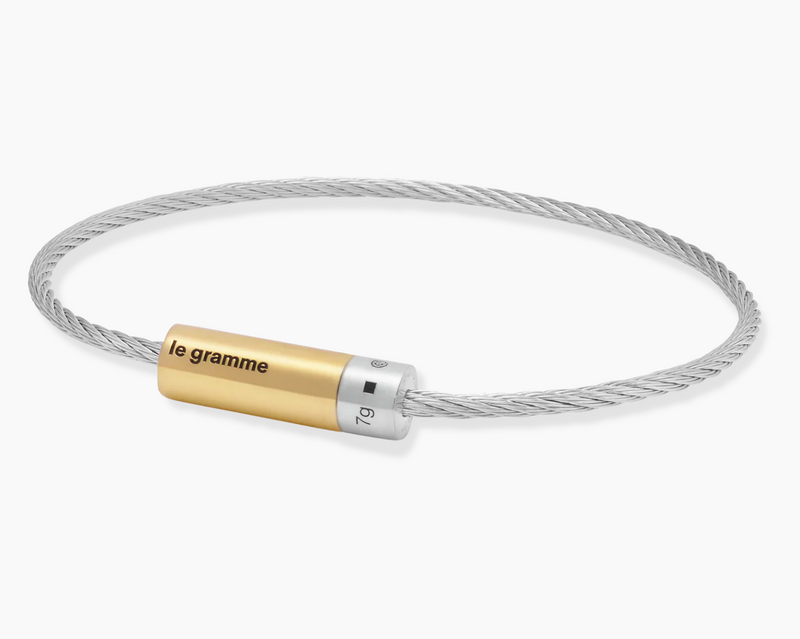 cable bracelet le 7g