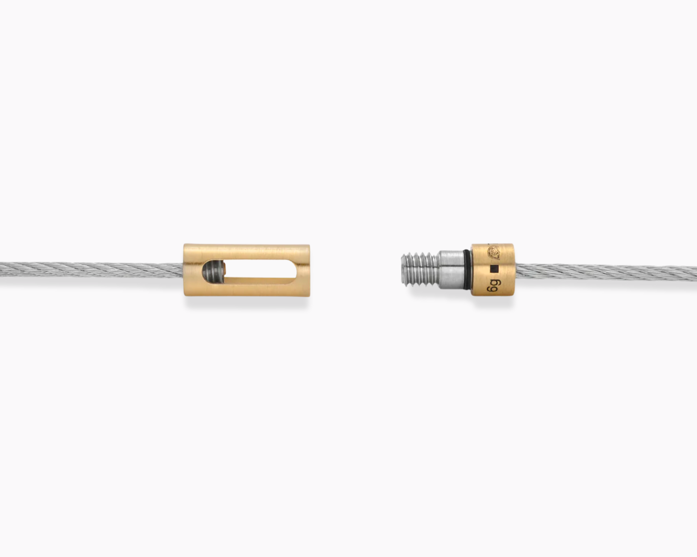 perforated cable bracelet le 6g