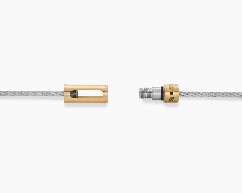 perforated cable bracelet le 6g