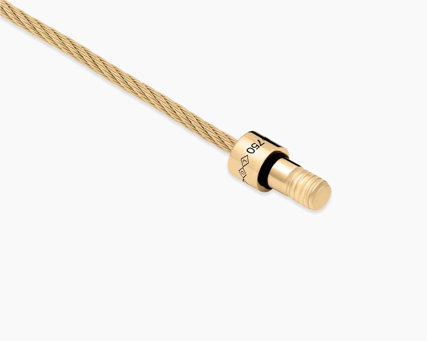 bracelet câble le 9g serti diamants