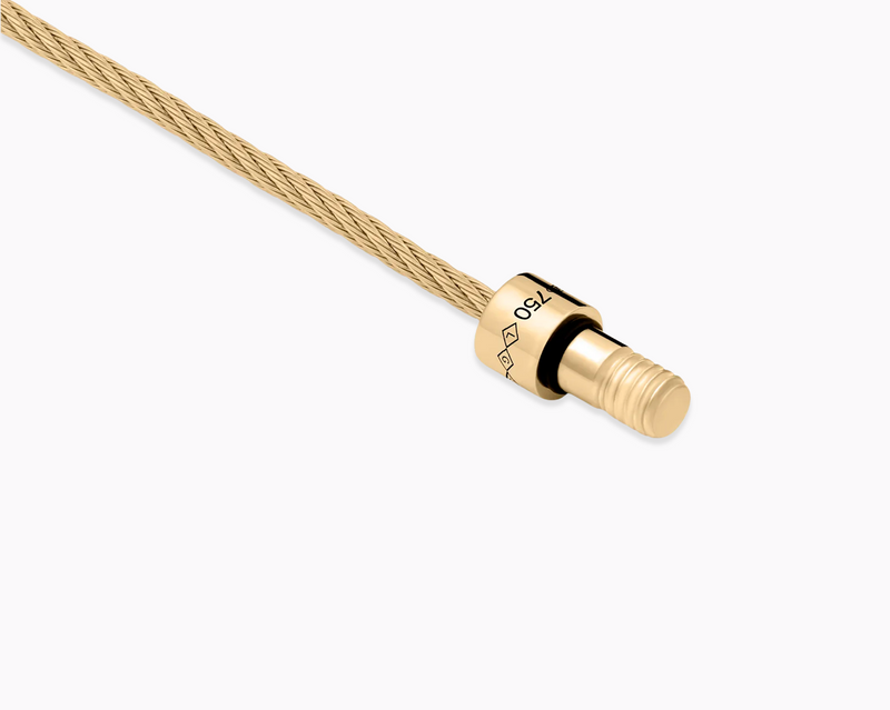 bracelet câble le 9g serti diamants
