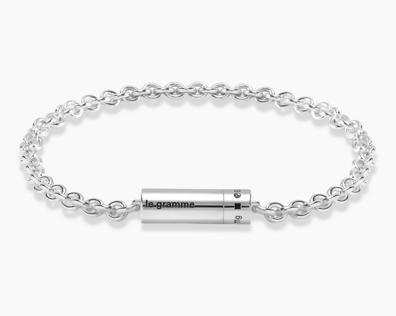 cable bracelet on chain le 11g