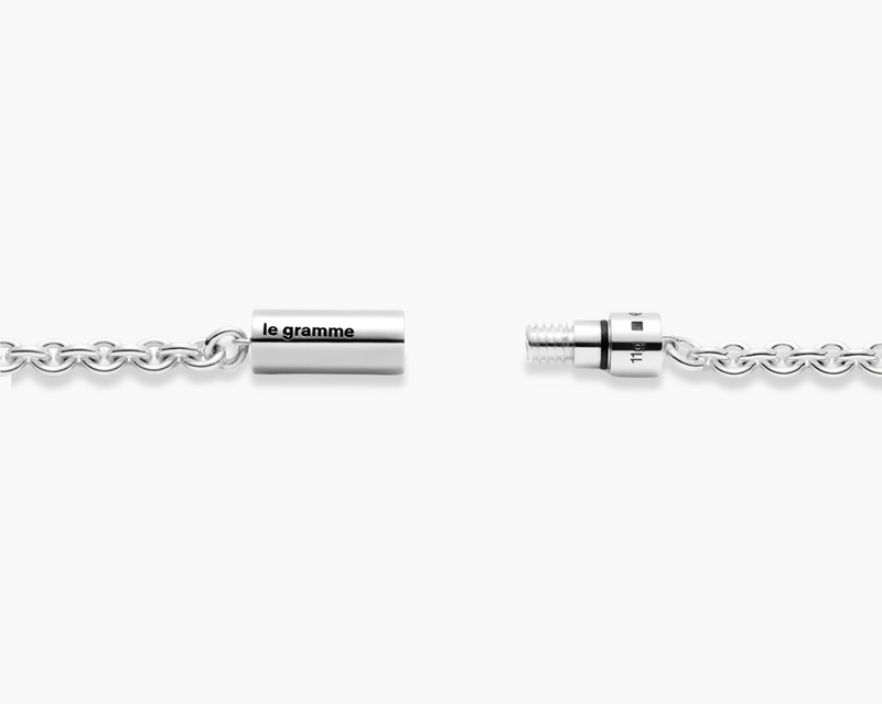 cable bracelet on chain le 11g