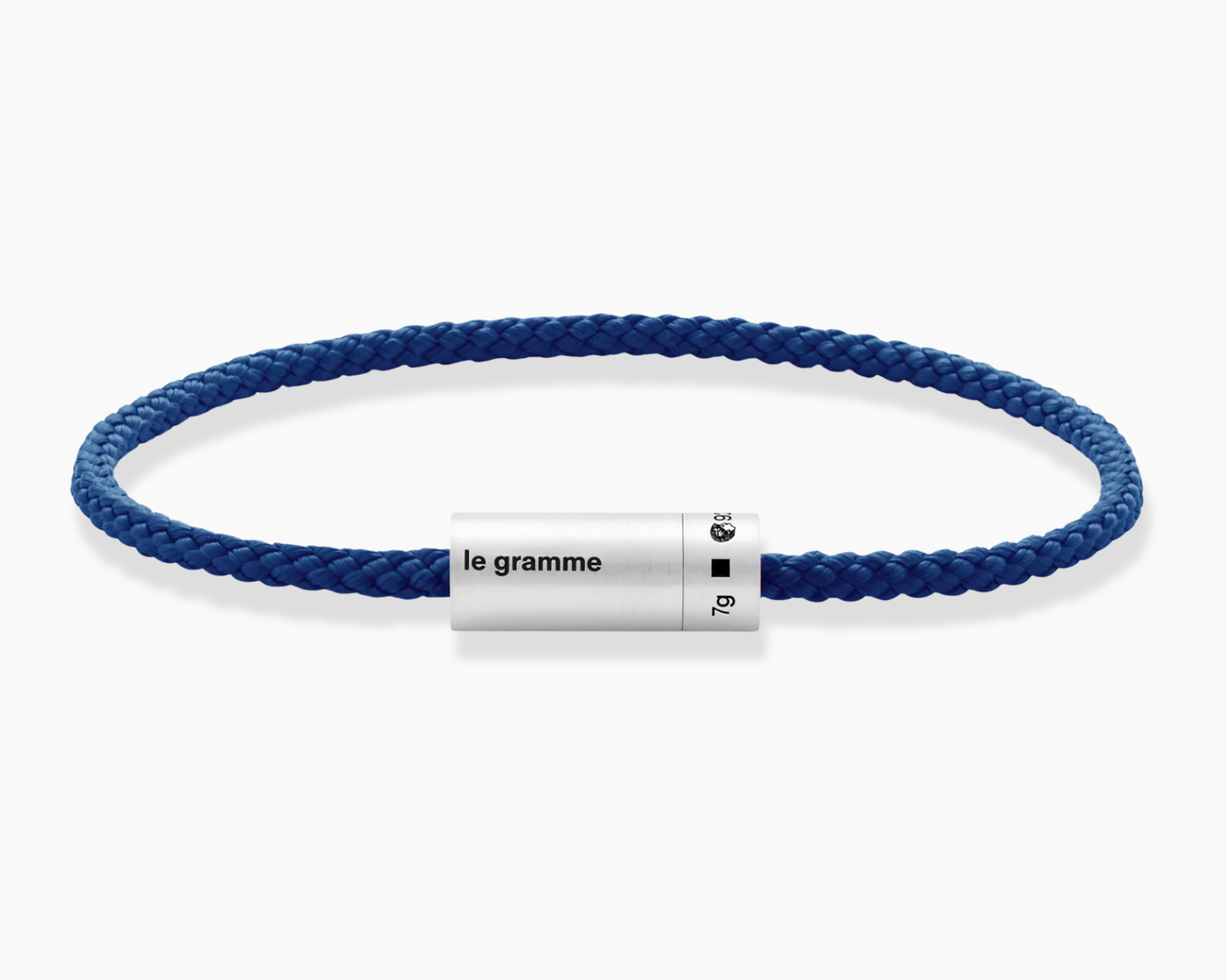 royal blue nato cable bracelet le 7g – le gramme