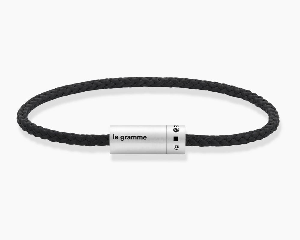 perforated cable bracelet le 5g – le gramme