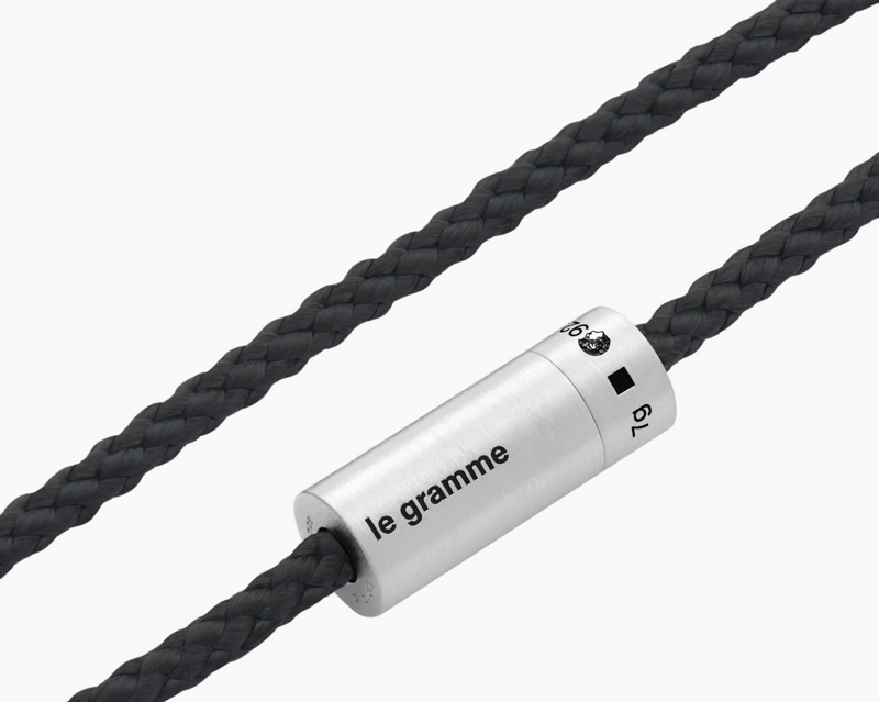 black nato cable bracelet le 7g