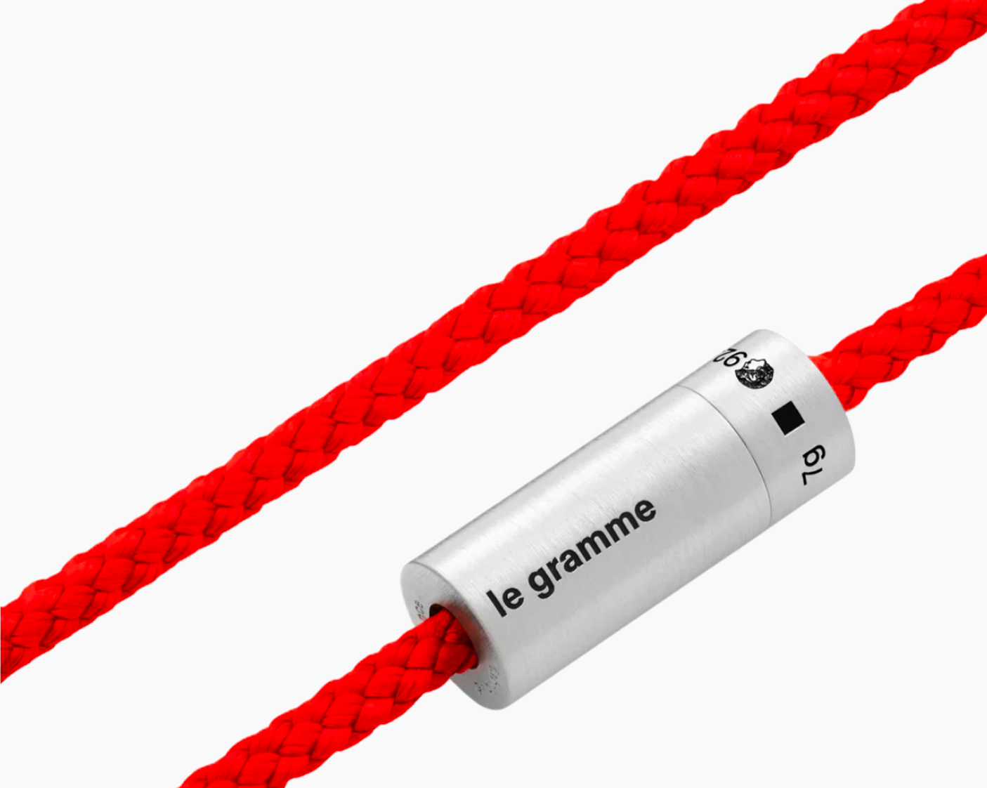 red nato cable bracelet le 7g