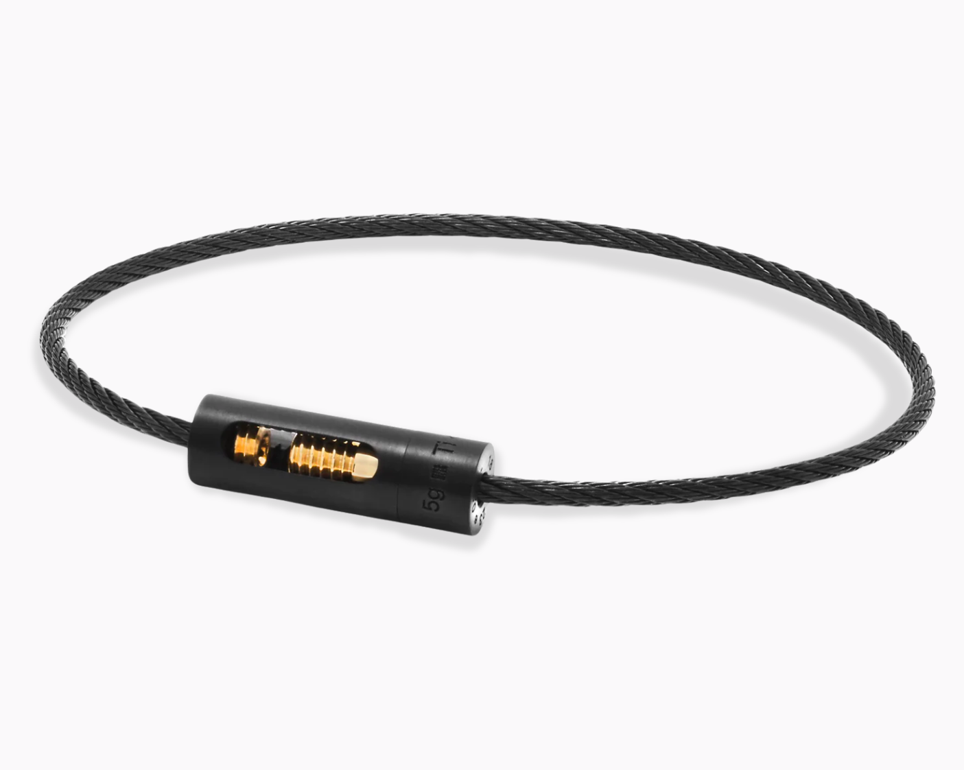 perforated cable bracelet le 5g