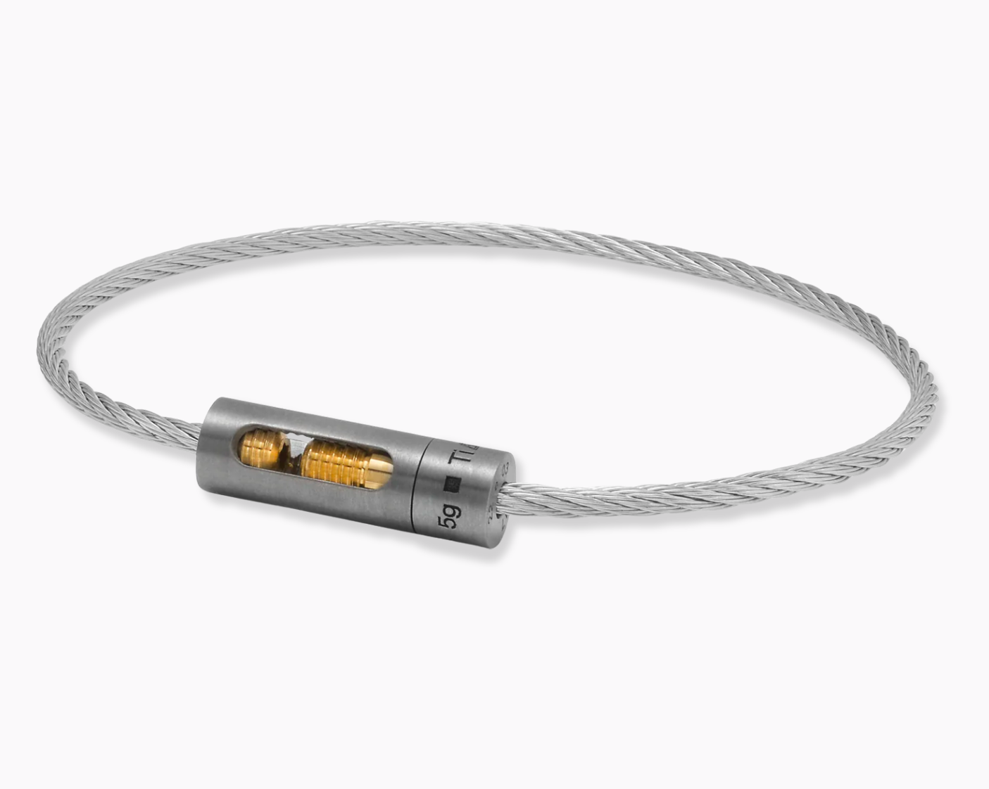 perforated cable bracelet le 5g