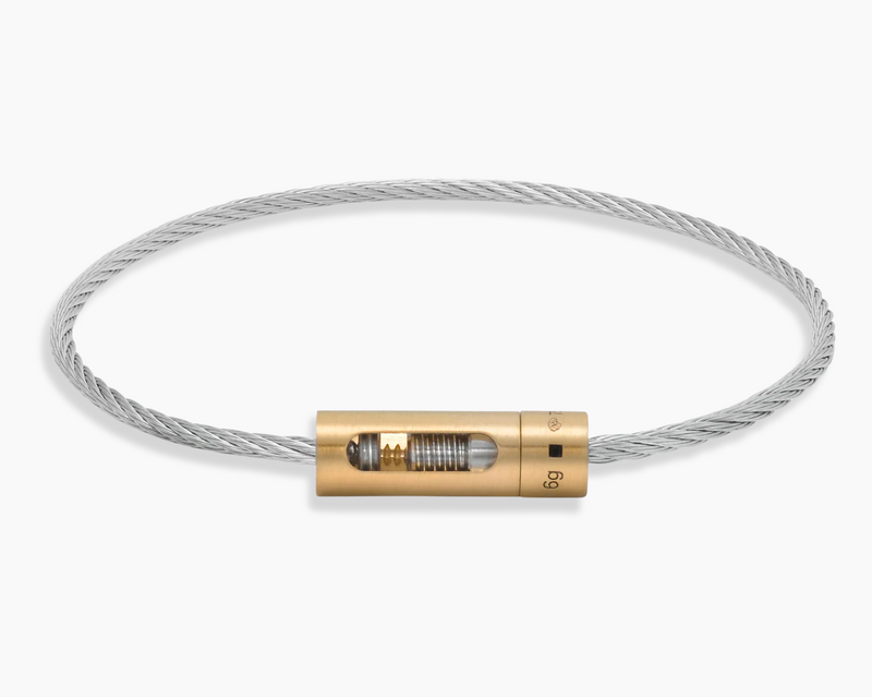 perforated cable bracelet le 6g