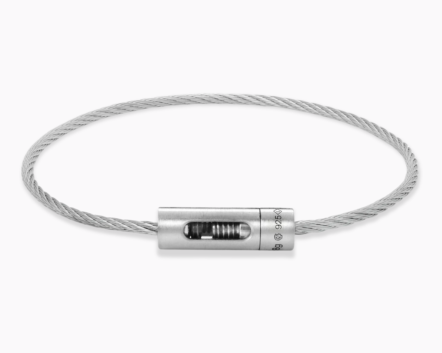 perforated cable bracelet le 8g