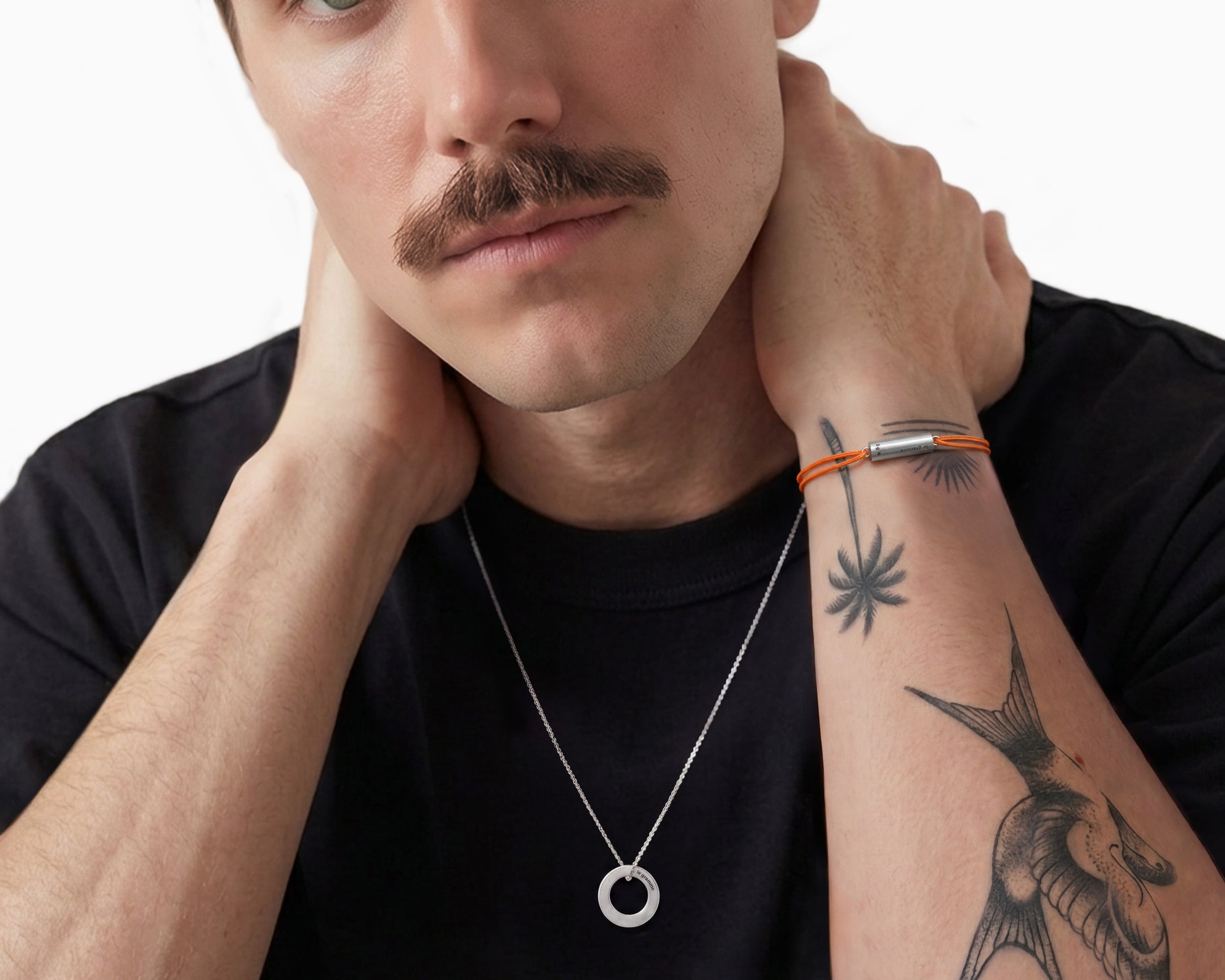 orange cable cord bracelet le 5g