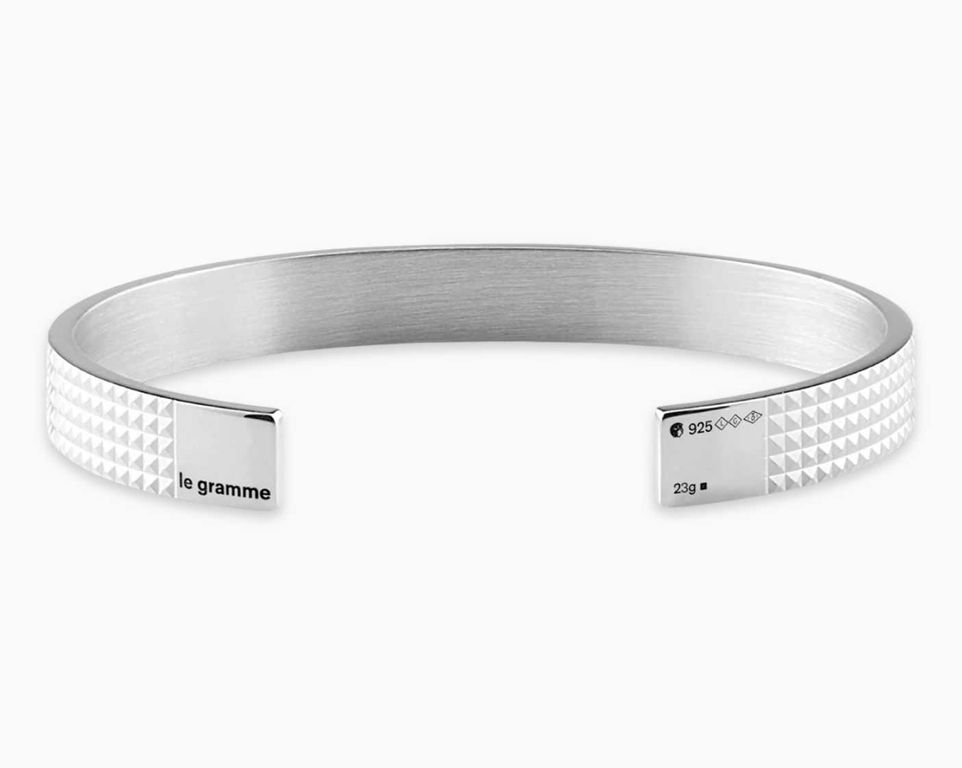 guilloche ribbon bracelet le 23g