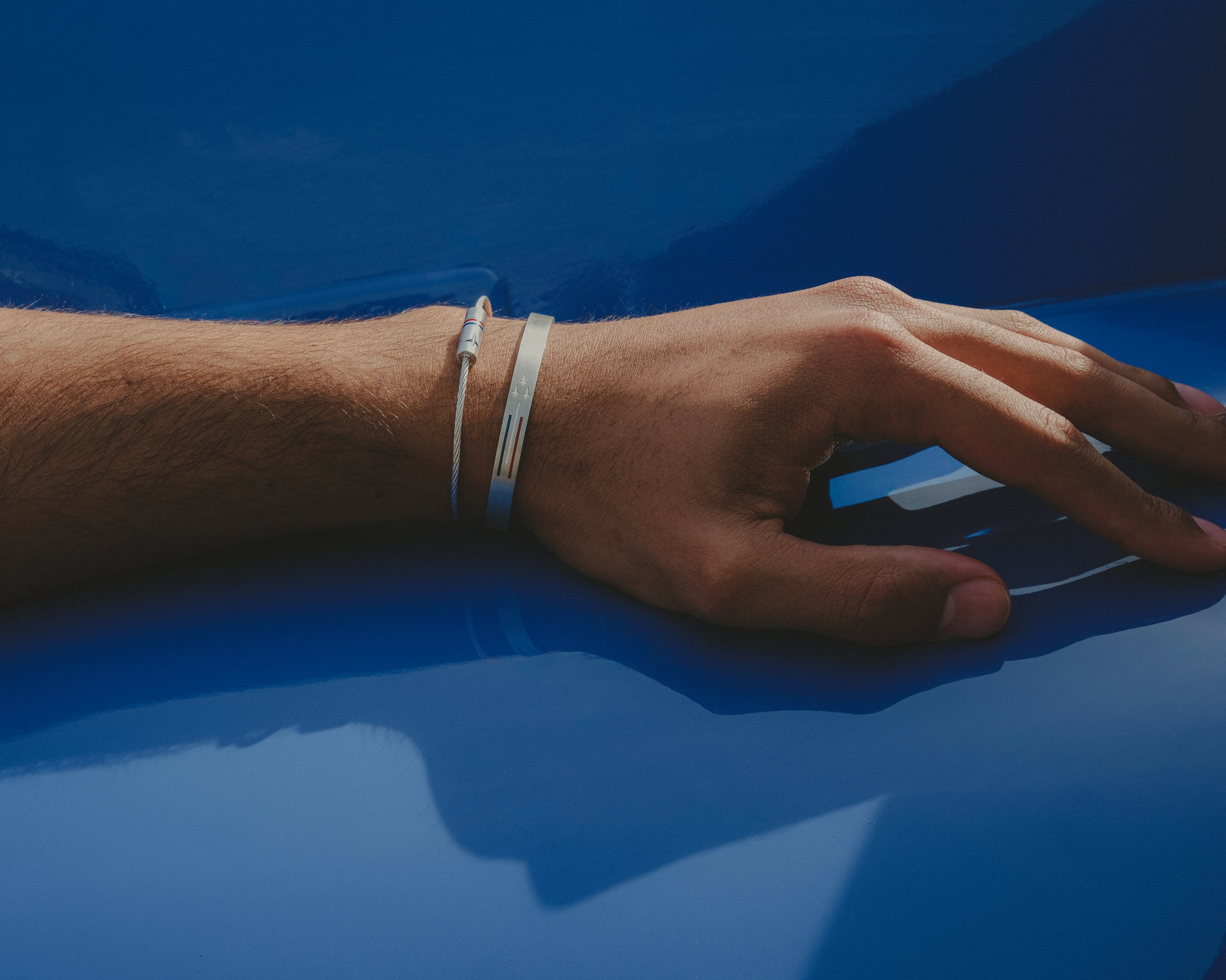 bracelet ruban le 21g le gramme x Patrouille de France