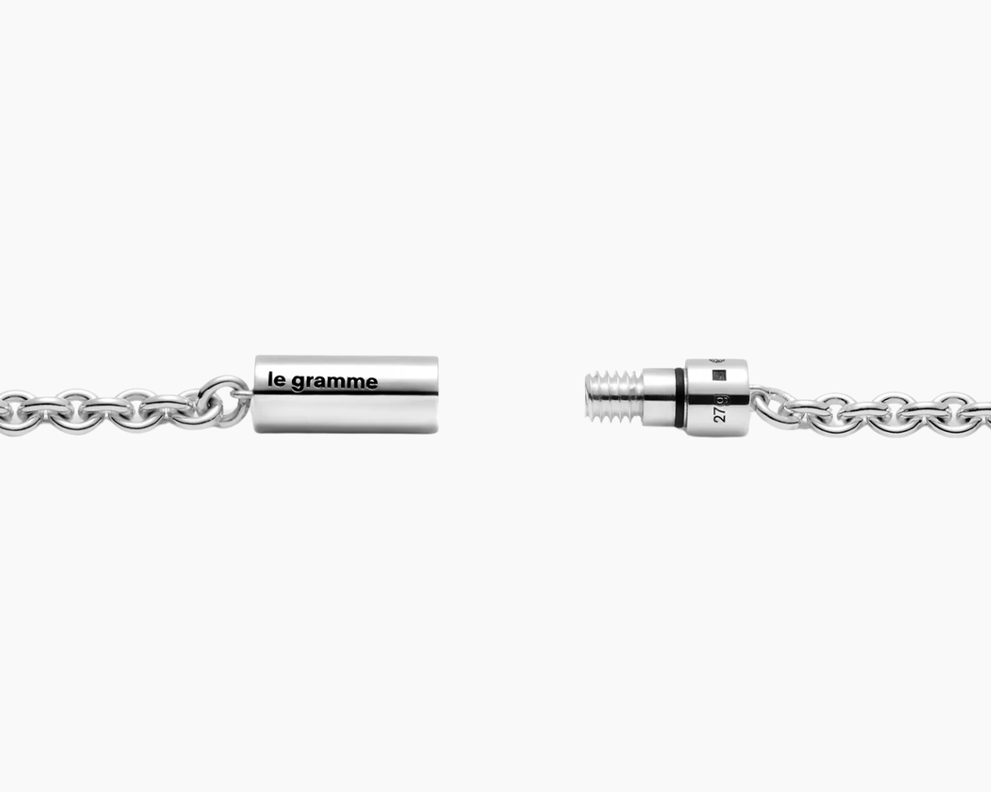 cable necklace on chain le 27g