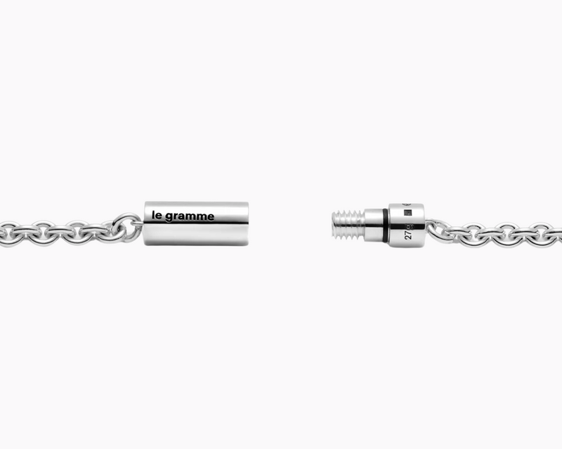 cable necklace on chain le 27g