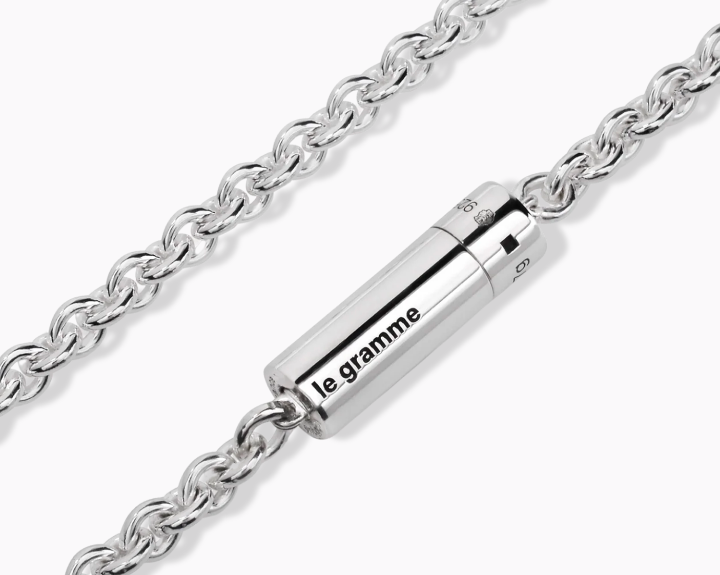 cable necklace on chain le 27g