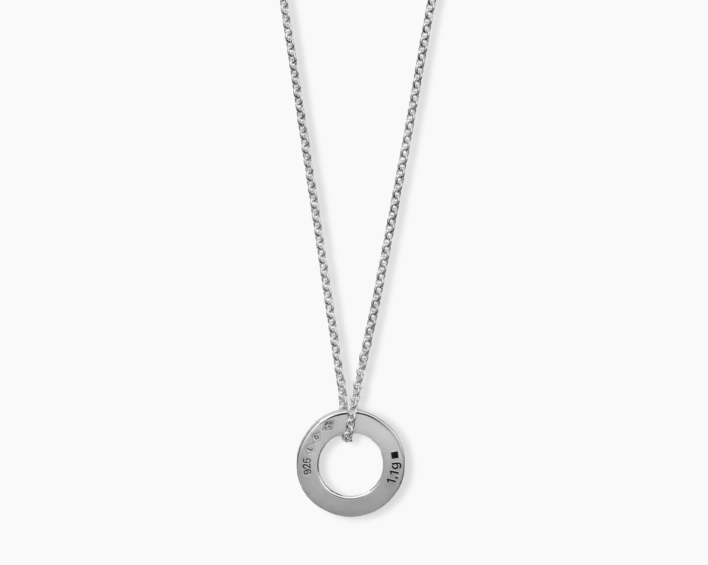 round necklace le 1.1g