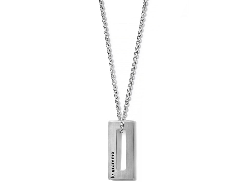 collier rectangle le 1,5g