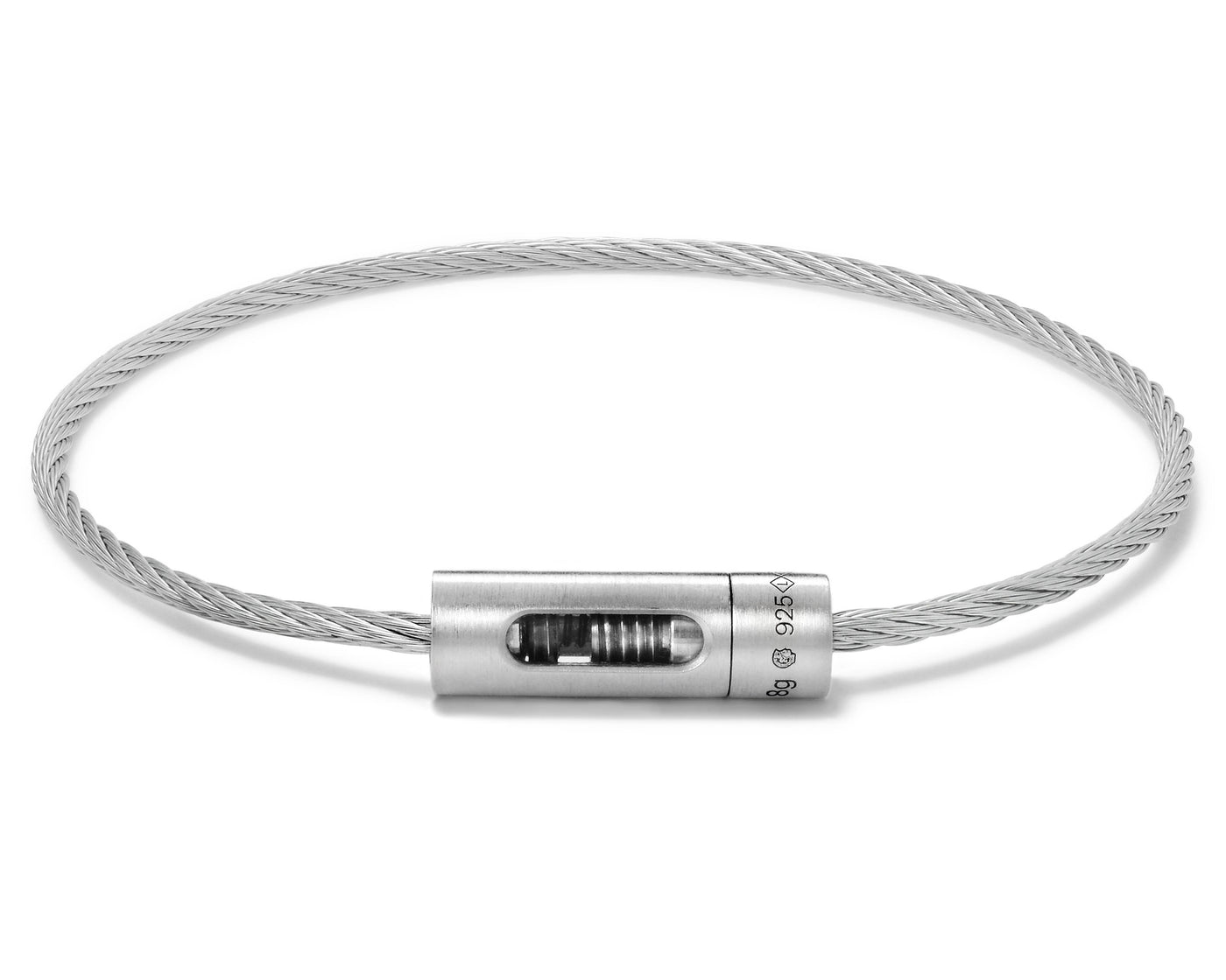 bracelet câble perforé 8g