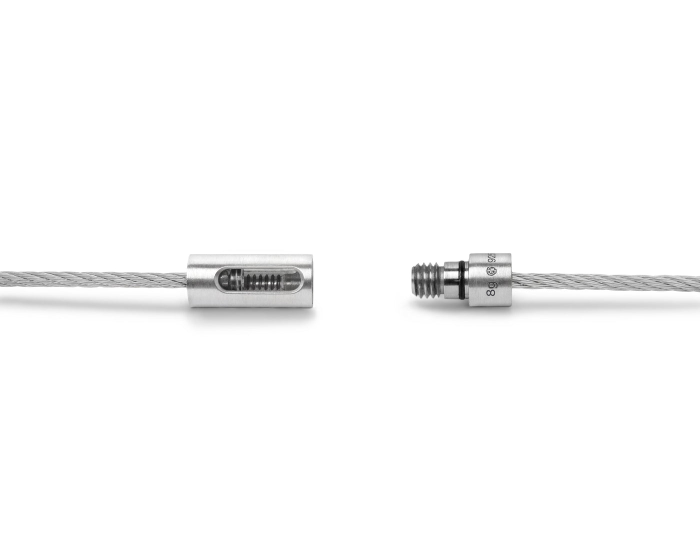 bracelet câble perforé 8g
