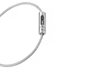 bracelet câble perforé 8g