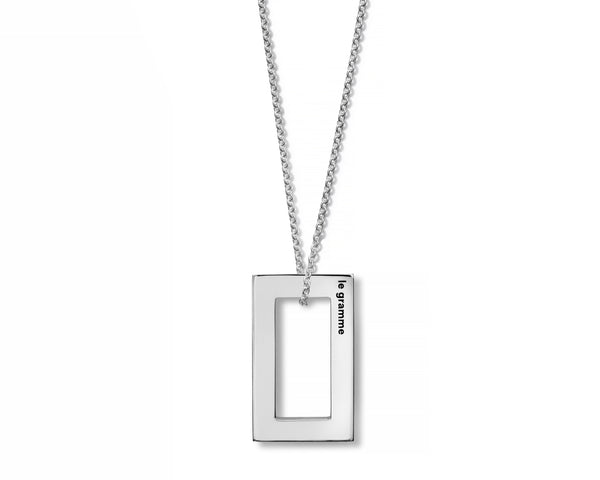 rectangle necklace 3.4g