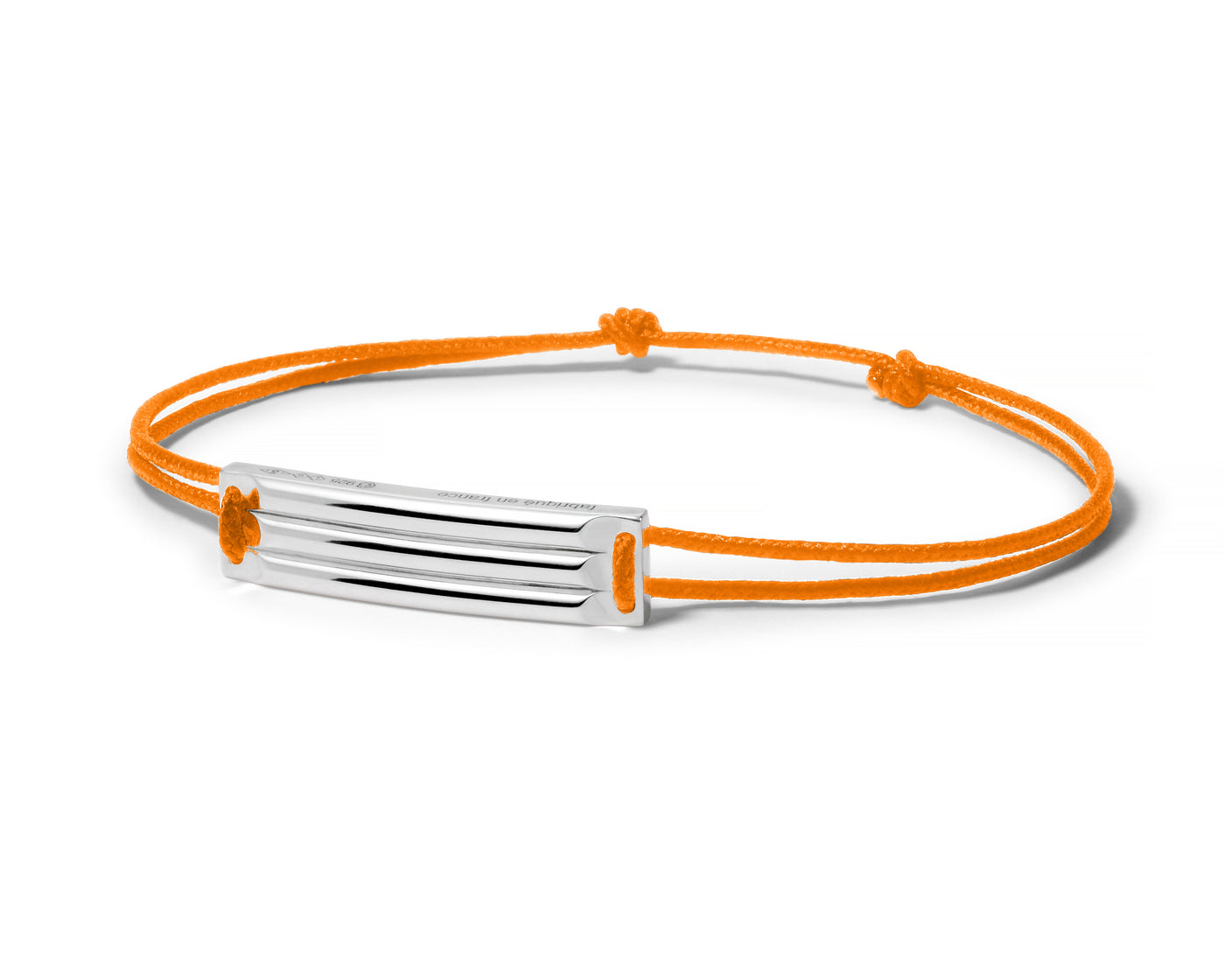 godron orange cord bracelet le 5g